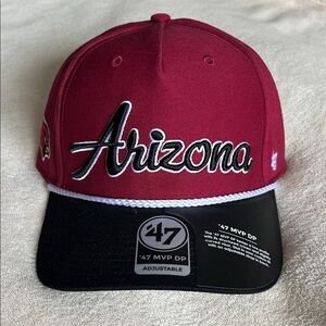 47 Brand Arizona Red and Black Hat